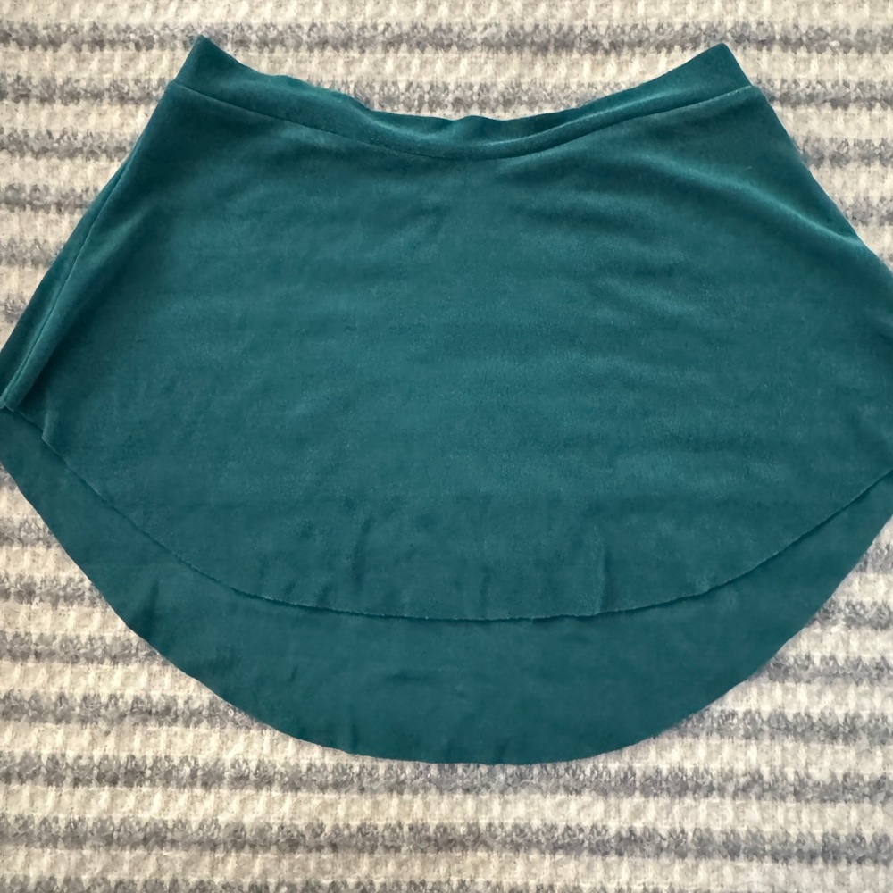 Dark green Bullet Pointe skirt, XS